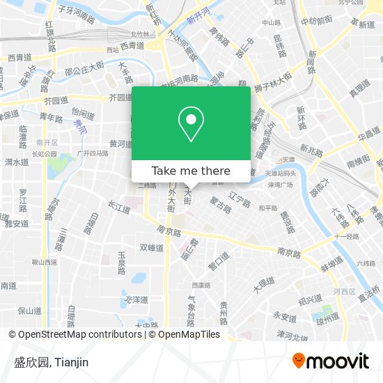 盛欣园 map