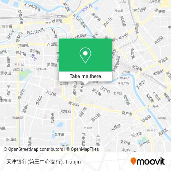 天津银行(第三中心支行) map