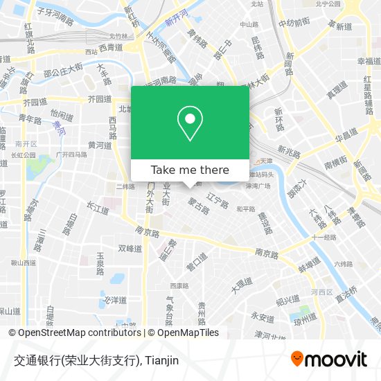 交通银行(荣业大街支行) map