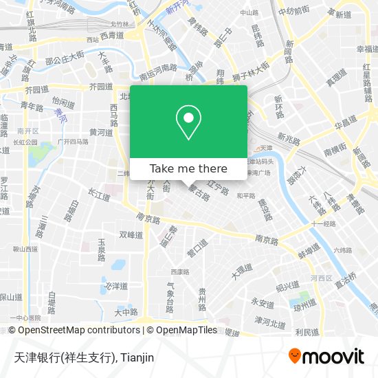 天津银行(祥生支行) map