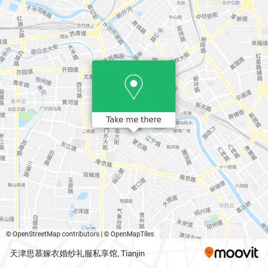 天津思慕嫁衣婚纱礼服私享馆 map
