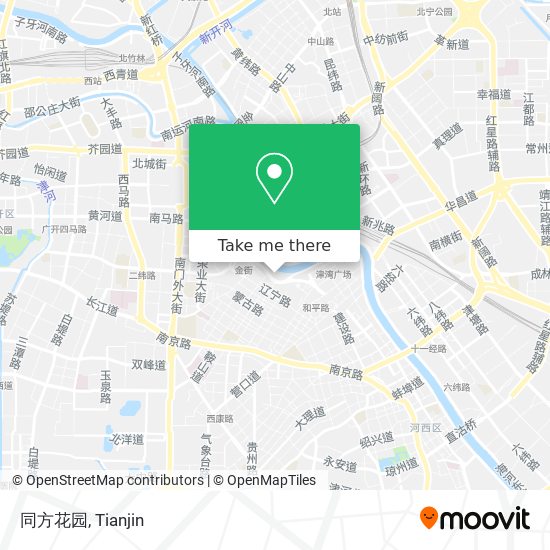 同方花园 map