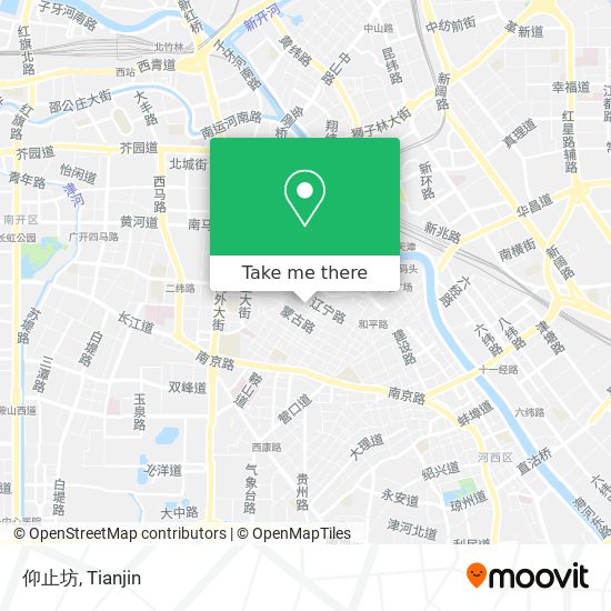 仰止坊 map