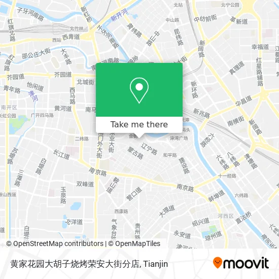 黄家花园大胡子烧烤荣安大街分店 map