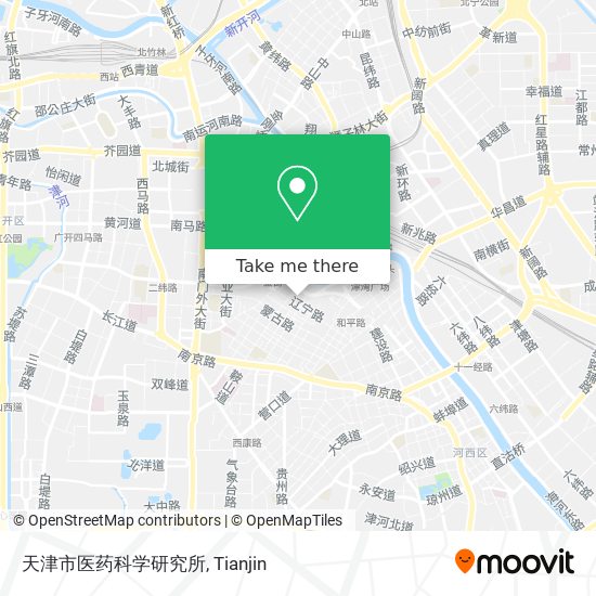 天津市医药科学研究所 map