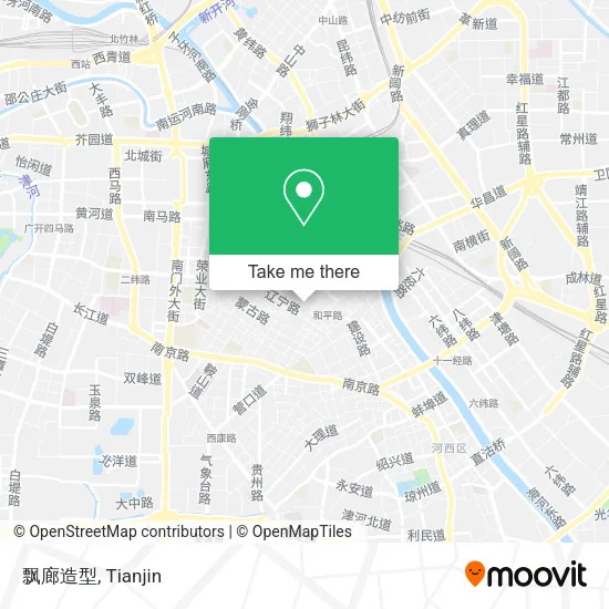 飘廊造型 map