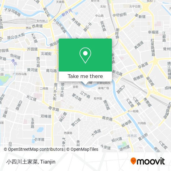 小四川土家菜 map