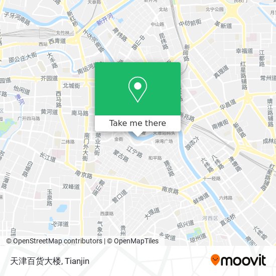 天津百货大楼 map