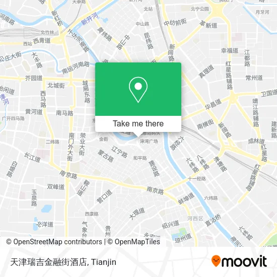 天津瑞吉金融街酒店 map