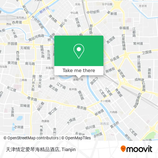 天津情定爱琴海精品酒店 map