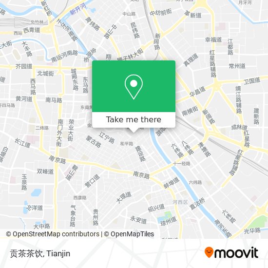 贡茶茶饮 map