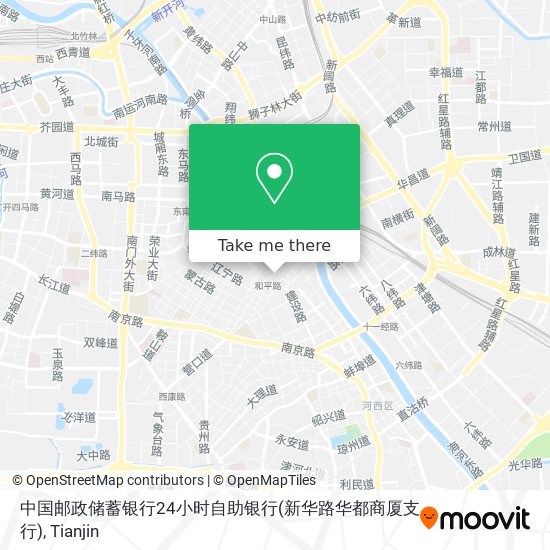 中国邮政储蓄银行24小时自助银行(新华路华都商厦支行) map