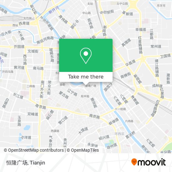 恒隆广场 map