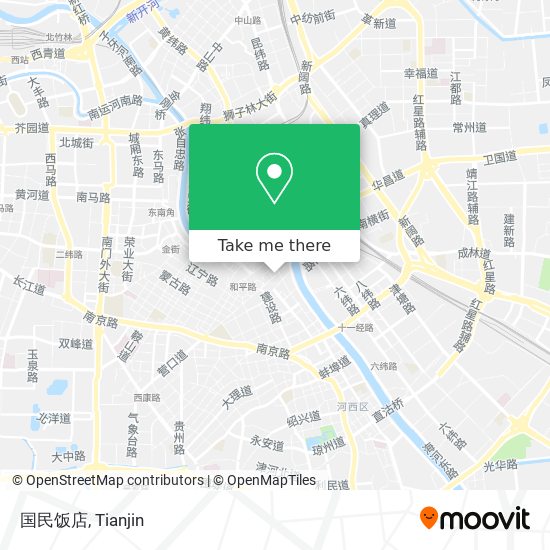 国民饭店 map
