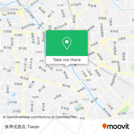 换季优惠店 map