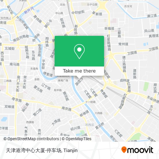 天津港湾中心大厦-停车场 map