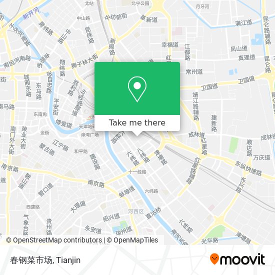 春钢菜市场 map