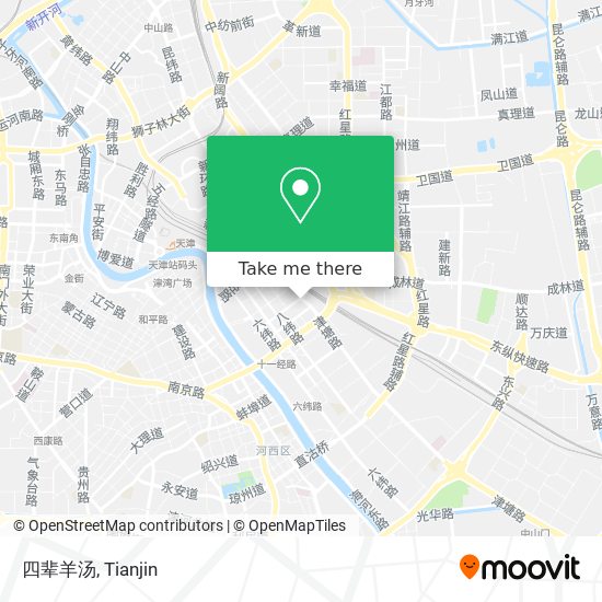 四辈羊汤 map