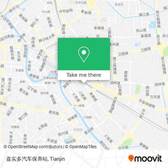 嘉实多汽车保养站 map