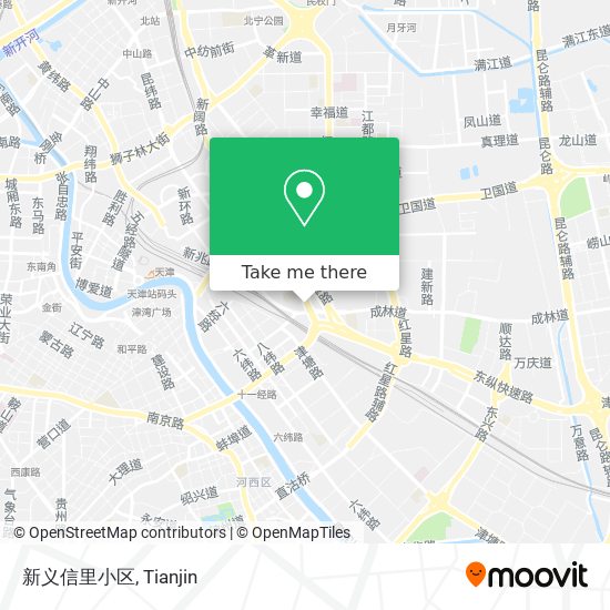 新义信里小区 map
