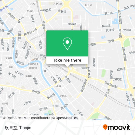 欢喜堂 map