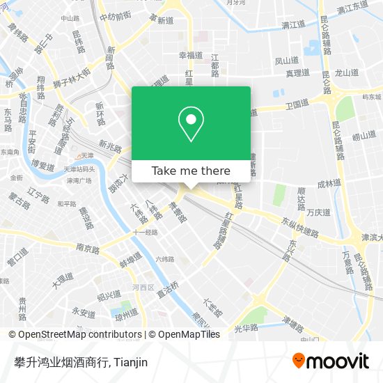 攀升鸿业烟酒商行 map