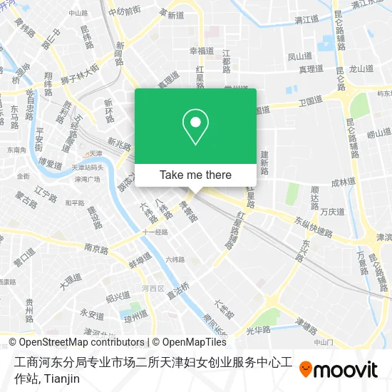 工商河东分局专业市场二所天津妇女创业服务中心工作站 map