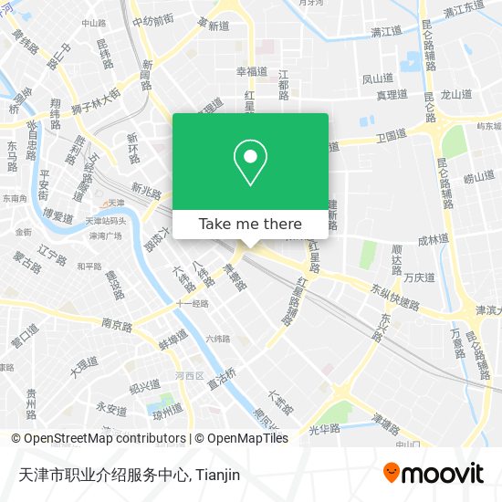天津市职业介绍服务中心 map