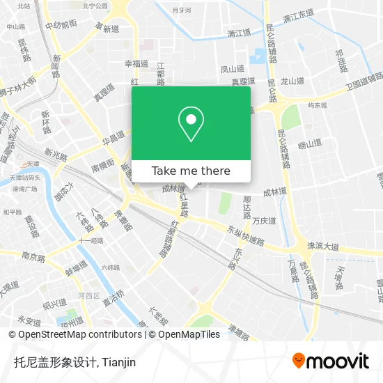 托尼盖形象设计 map