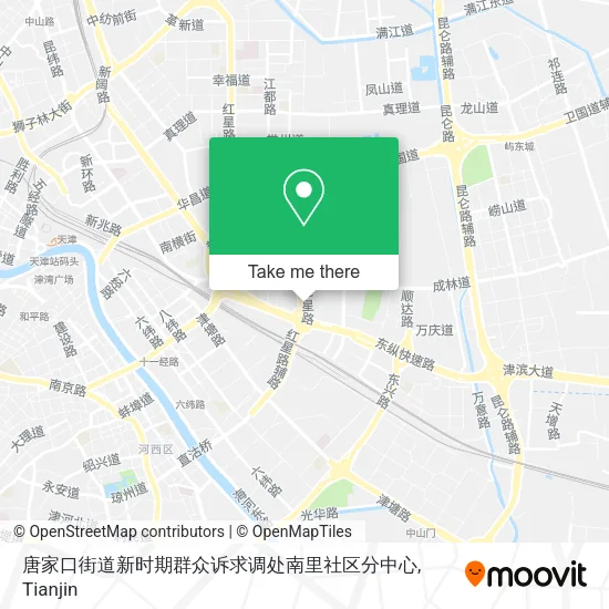 唐家口街道新时期群众诉求调处南里社区分中心 map
