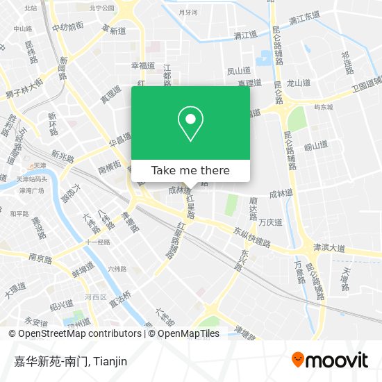 嘉华新苑-南门 map