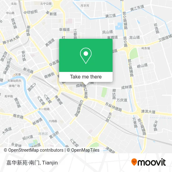 嘉华新苑-南门 map