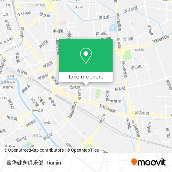 嘉华健身俱乐部 map