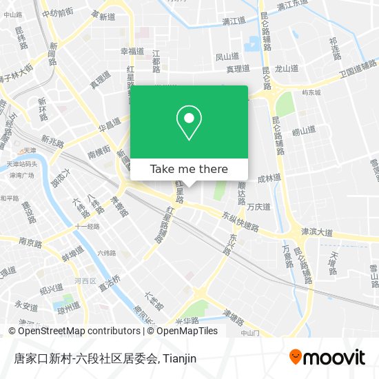 唐家口新村-六段社区居委会 map