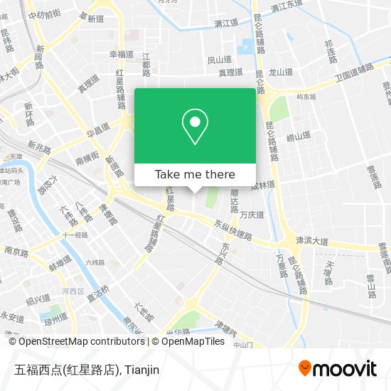 五福西点(红星路店) map