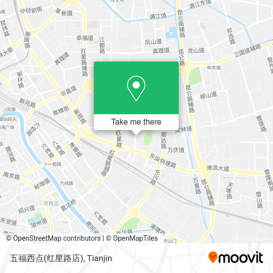 五福西点(红星路店) map