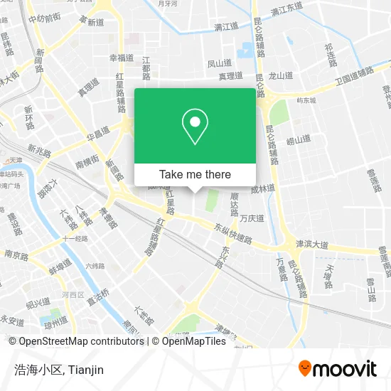 浩海小区 map
