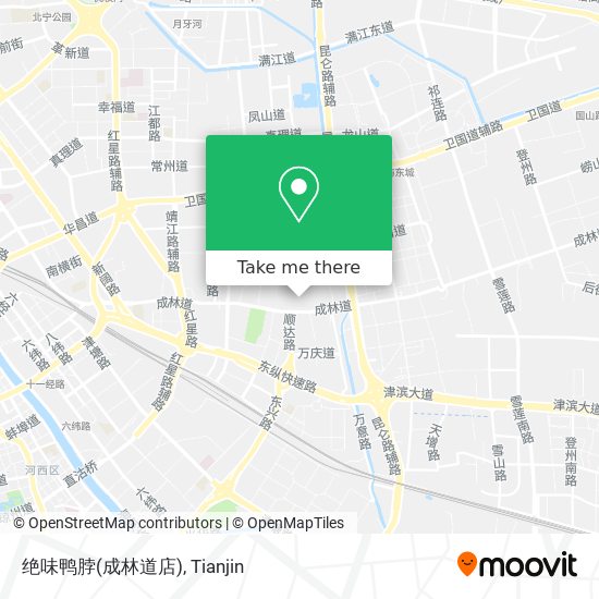 绝味鸭脖(成林道店) map