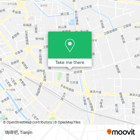 嗨啤吧 map