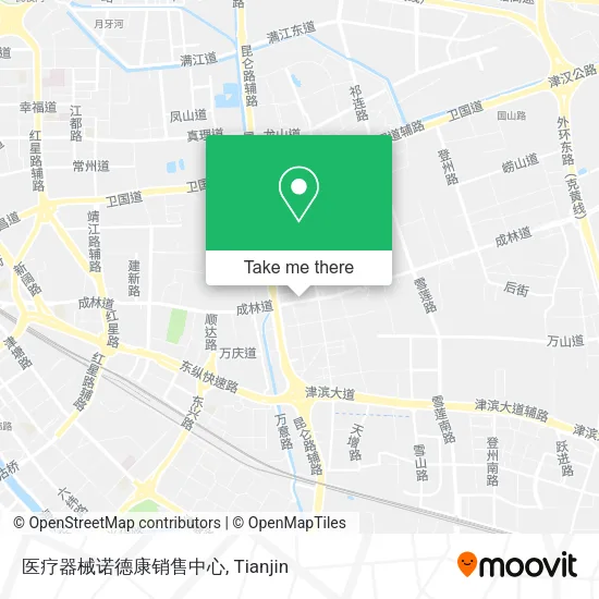 医疗器械诺德康销售中心 map