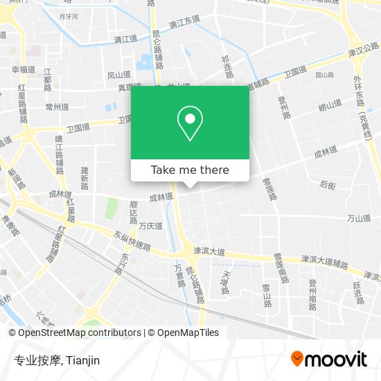 专业按摩 map