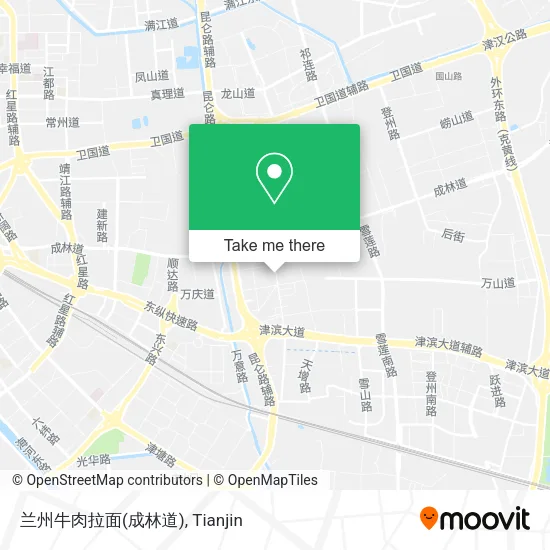 兰州牛肉拉面(成林道) map