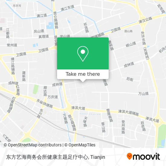 东方艺海商务会所健康主题足疗中心 map