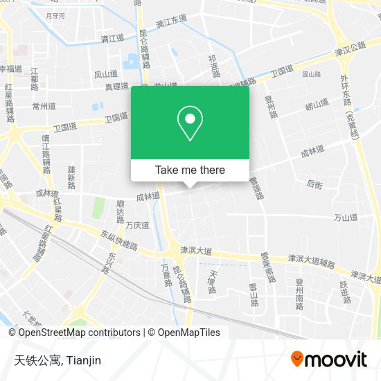 天铁公寓 map