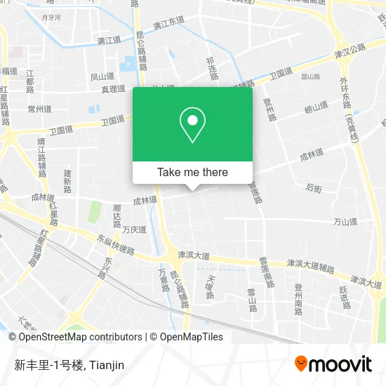 新丰里-1号楼 map