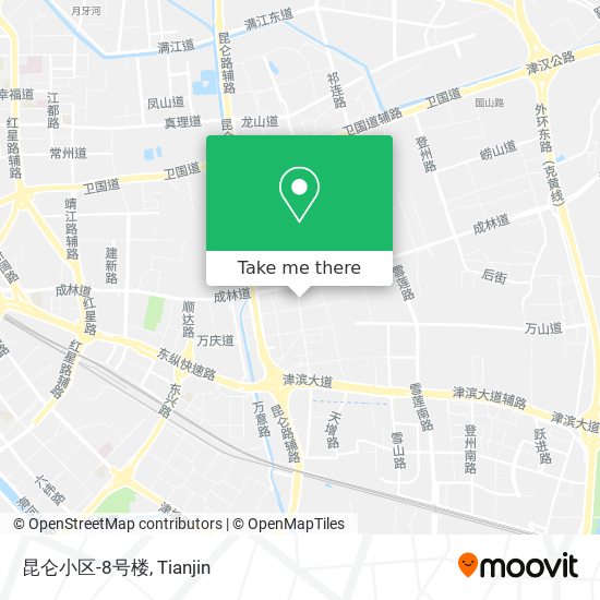 昆仑小区-8号楼 map