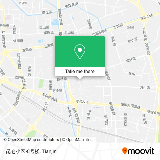 昆仑小区-8号楼 map