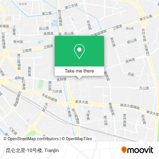 昆仑北里-10号楼 map