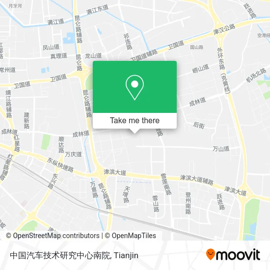 中国汽车技术研究中心南院 map