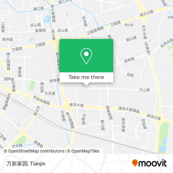 万新家园 map